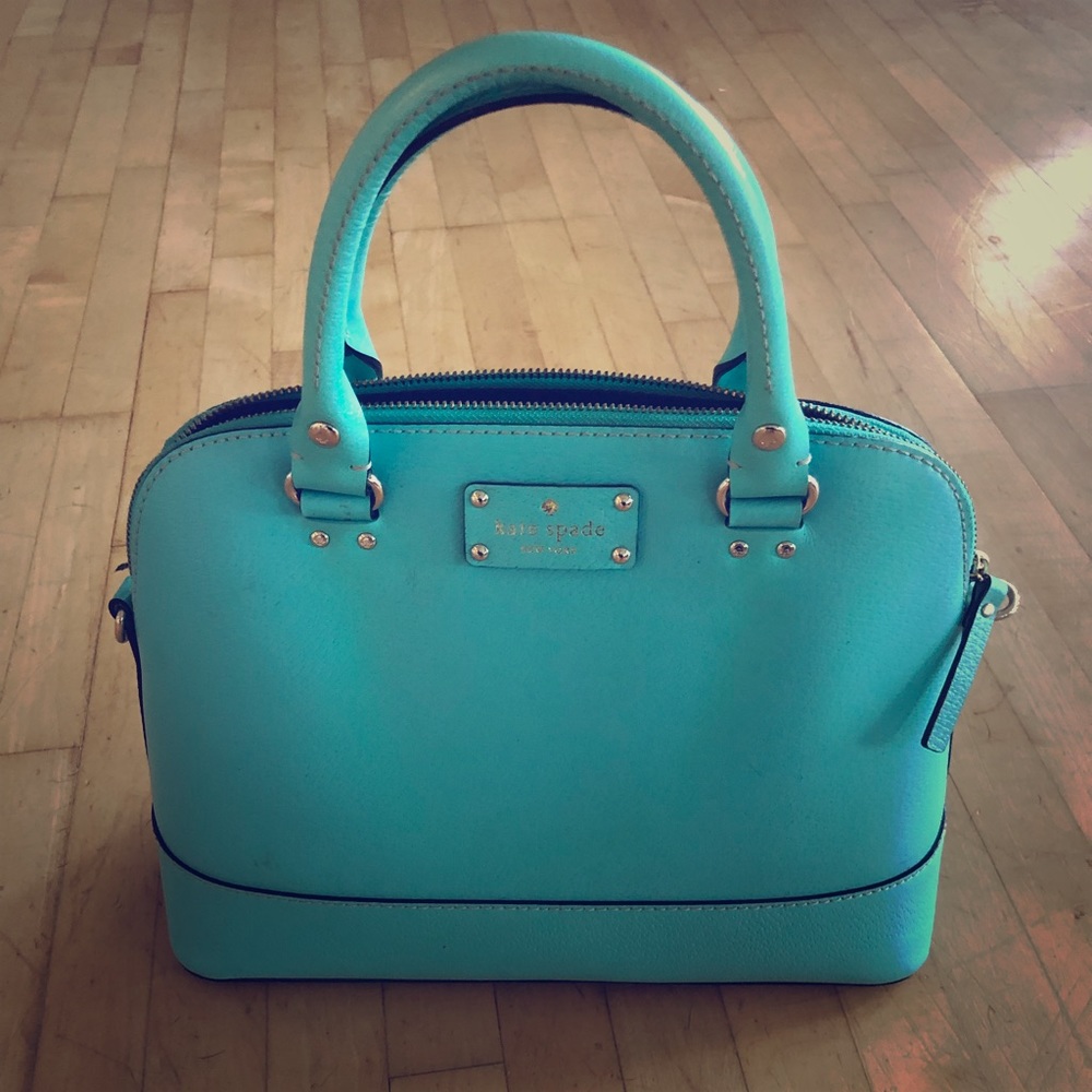 Kate Spade Wesley Purse Blue/Green